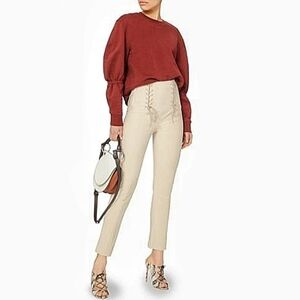 NEW Tibi | Anson High Waist Lace up Ankle‎ …